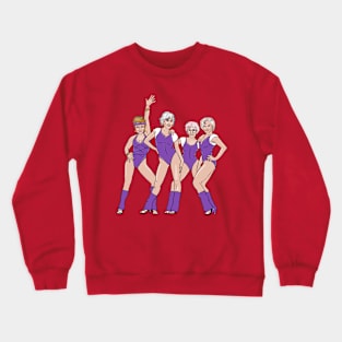 Golden Girls Granny Aerobic Club Crewneck Sweatshirt